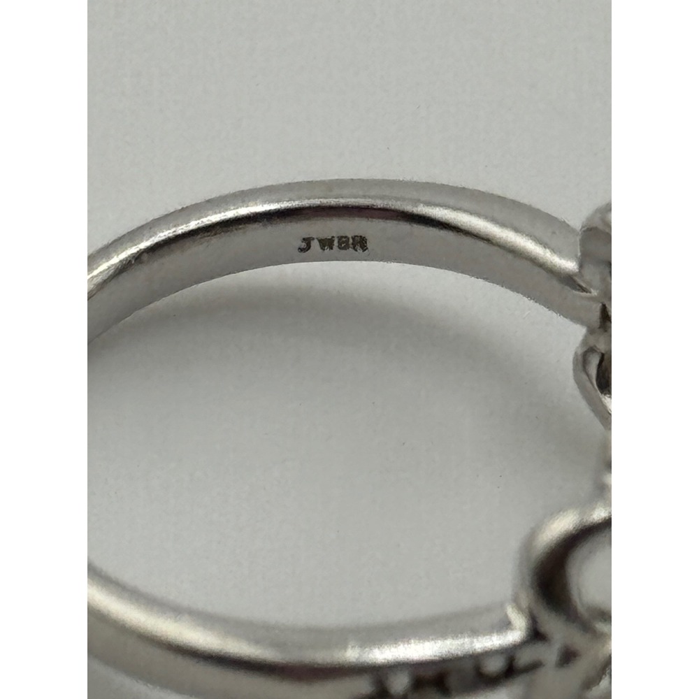 JWBR Sterling Silver Heart Infinity Ring‎ Size 7 - Picture 12 of 14